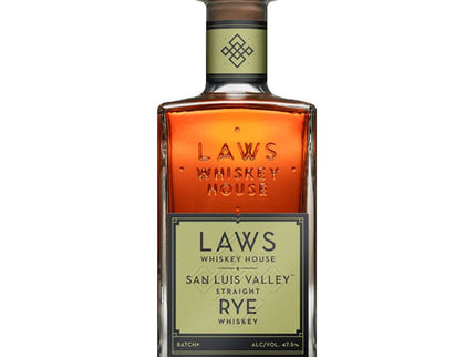 Laws Whiskey San Luis Valley Straight Rye Whiskey 750ml - Uptown Spirits
