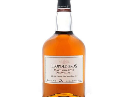 Leopold Bros Maryland Style Rye Whiskey - Uptown Spirits
