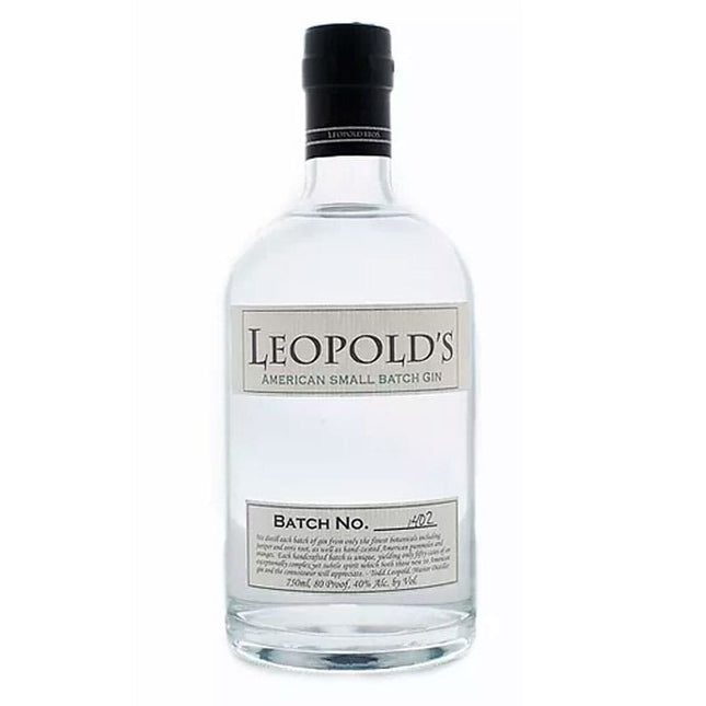 LeopoldÂ´s American Small Batch Gin 750ml - Uptown Spirits