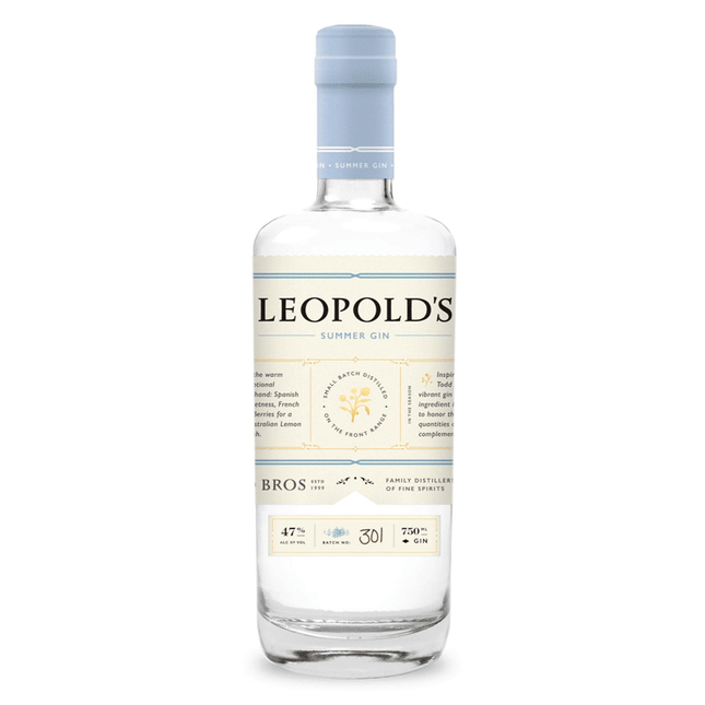 LeopoldÂ´s Summer Gin 750ml - Uptown Spirits