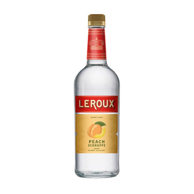 Leroux Peach Schnapps Liqueur 1L - Uptown Spirits