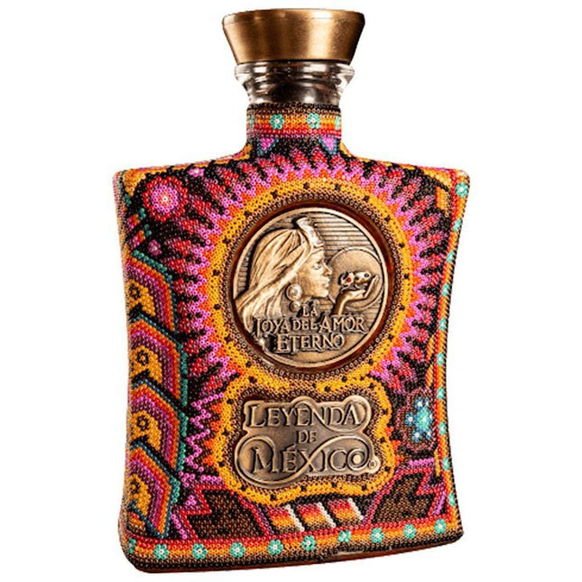 Leyenda de Mexico Extra Anejo Tequila Chaquira 750ml - Uptown Spirits