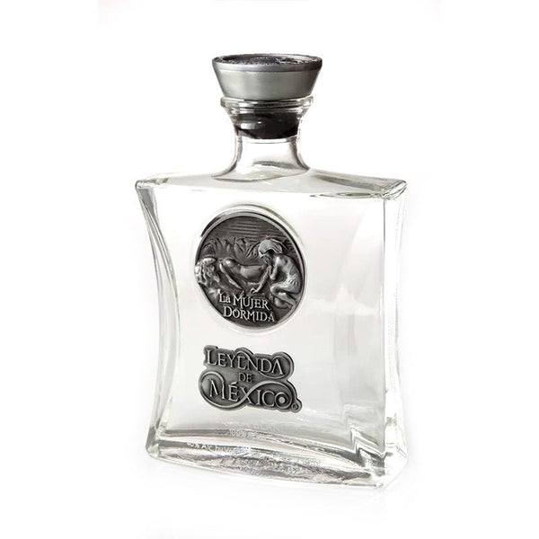 Leyenda De Mexico Blanco Tequila with 24 Gold Flake - Old Town Tequila