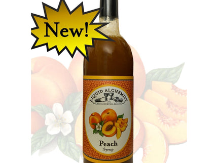 Liquid Alchemist Peach Syrup 750ml - Uptown Spirits