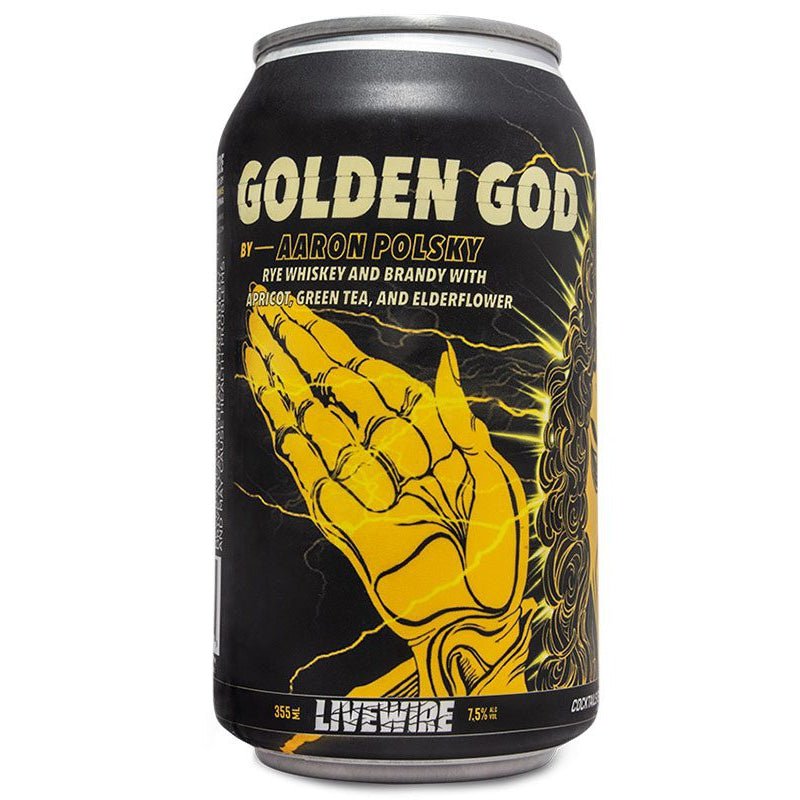 Livewire Golden God Canned Cocktail 4pk | By Aaron Polsky - Uptown Spirits