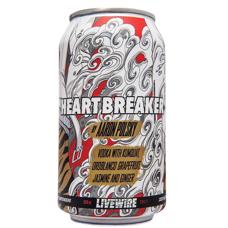 Livewire Heartbreaker Canned Cocktail 4pk | By Aaron Polsky - Uptown Spirits