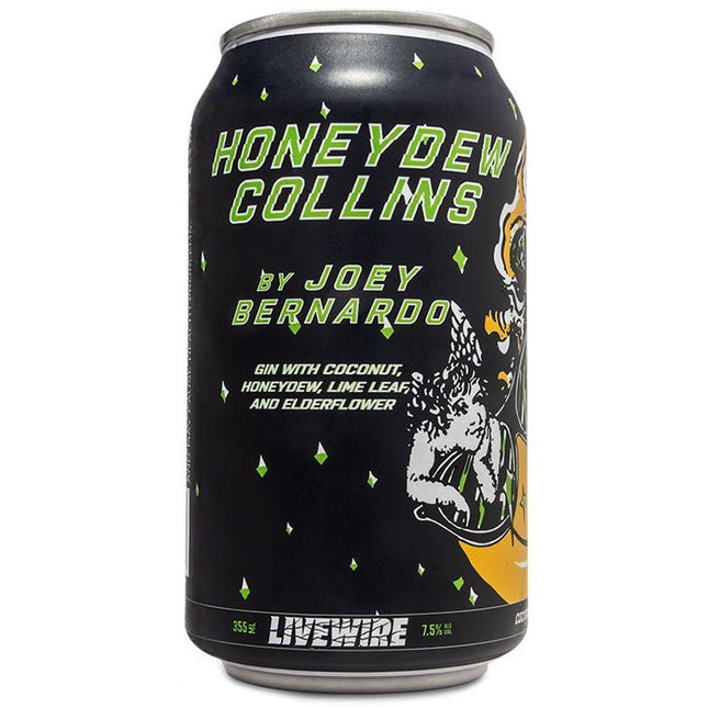 Livewire Honeydew Collins Canned Cocktail 4pk | By Joey Bernardo - Uptown Spirits