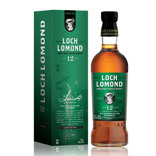 Loch Lomond Louis Oosthuizen 12 Year Old Scotch Whisky 750ml - Uptown Spirits
