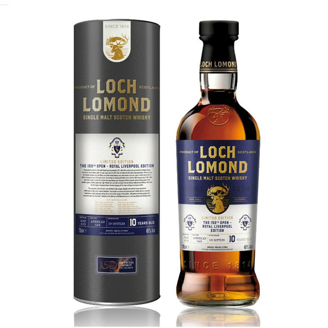 Loch Lomond The 150Th Open Royal Liverpool Limited Edition Scotch Whisky 750ml - Uptown Spirits