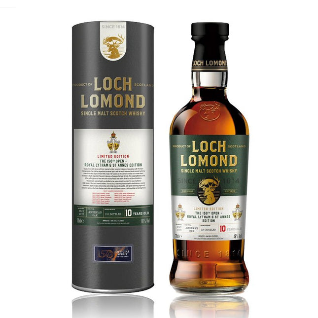 Loch Lomond The 150Th Open Royal Lytham Limited Edition Scotch Whisky 750ml - Uptown Spirits