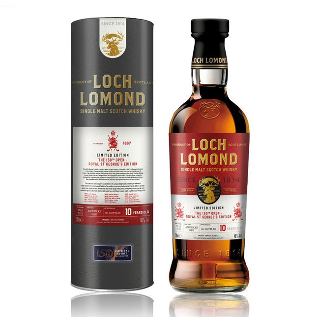 Loch Lomond The 150Th Open Royal St Georges Limited Edition Scotch Whisky 750ml - Uptown Spirits
