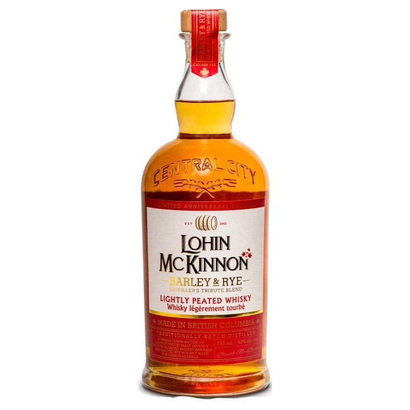 Lohin McKinnon 150th Anniversary Lightly Peated Malt Rye Whisky 750ml - Uptown Spirits
