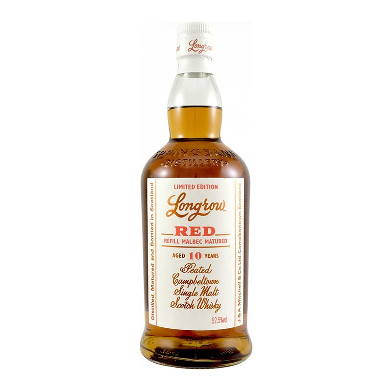 Longrow 10 Year Red Single Malt Scotch Whiskey 750ml - Uptown Spirits