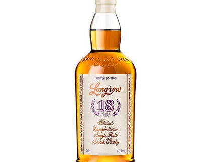 Longrow 18 Year Single Malt Scotch Whiskey - Uptown Spirits