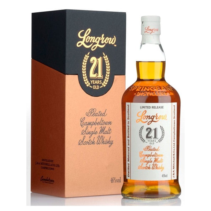 Longrow 21 Year Peated Campbeltown Single Malt Scotch Whisky - Uptown Spirits