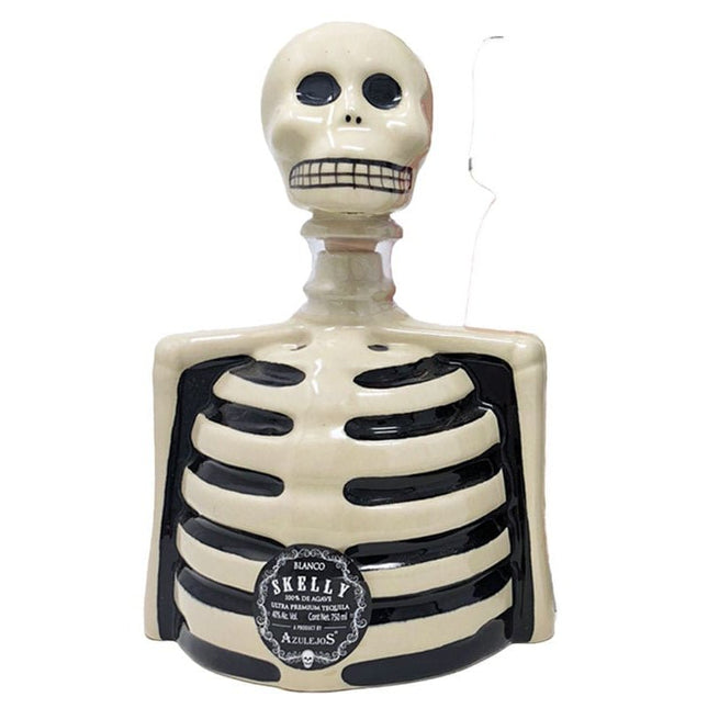 Los Azulejos Skelly Blanco Tequila 750ml - Uptown Spirits