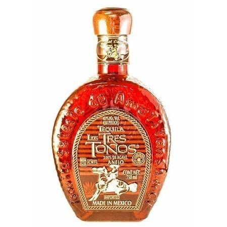 Los Tres Tonos Anejo 750ml - Uptown Spirits