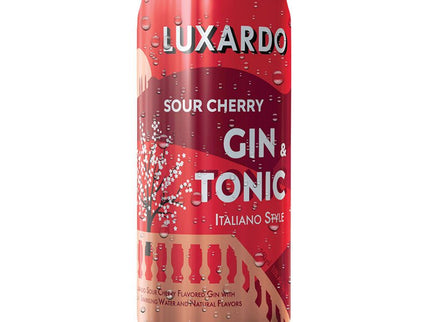 Luxardo Sour Cherry Gin & Tonic Cocktail Full Case 24/250ml - Uptown Spirits