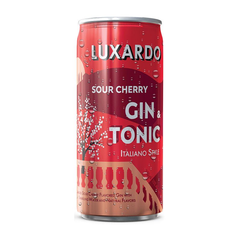 Luxardo Sour Cherry Gin & Tonic Cocktail Full Case 24/250ml - Uptown Spirits