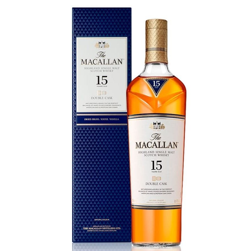 Macallan 15 Year Double Cask Scotch Whiskey 750ml - Uptown Spirits