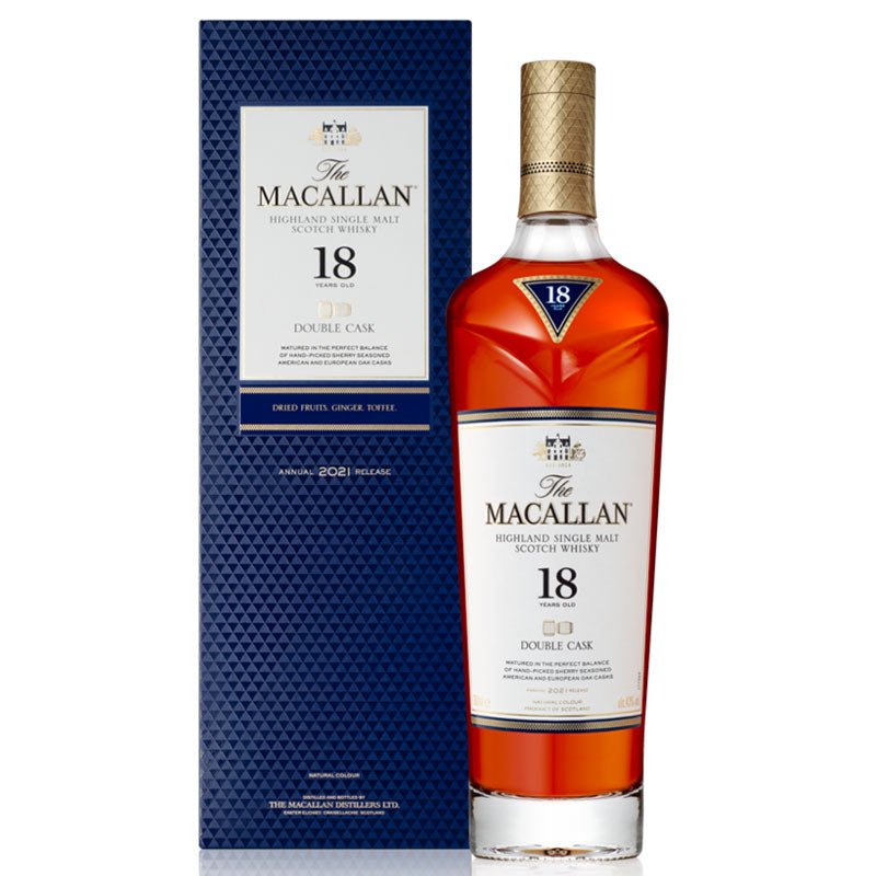 Macallan 18 Years Double Cask Scotch Whiskey 750ml - Uptown Spirits