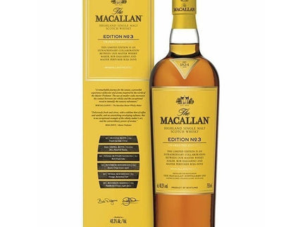 Macallan Edition No.3 Scotch 750ml - Uptown Spirits