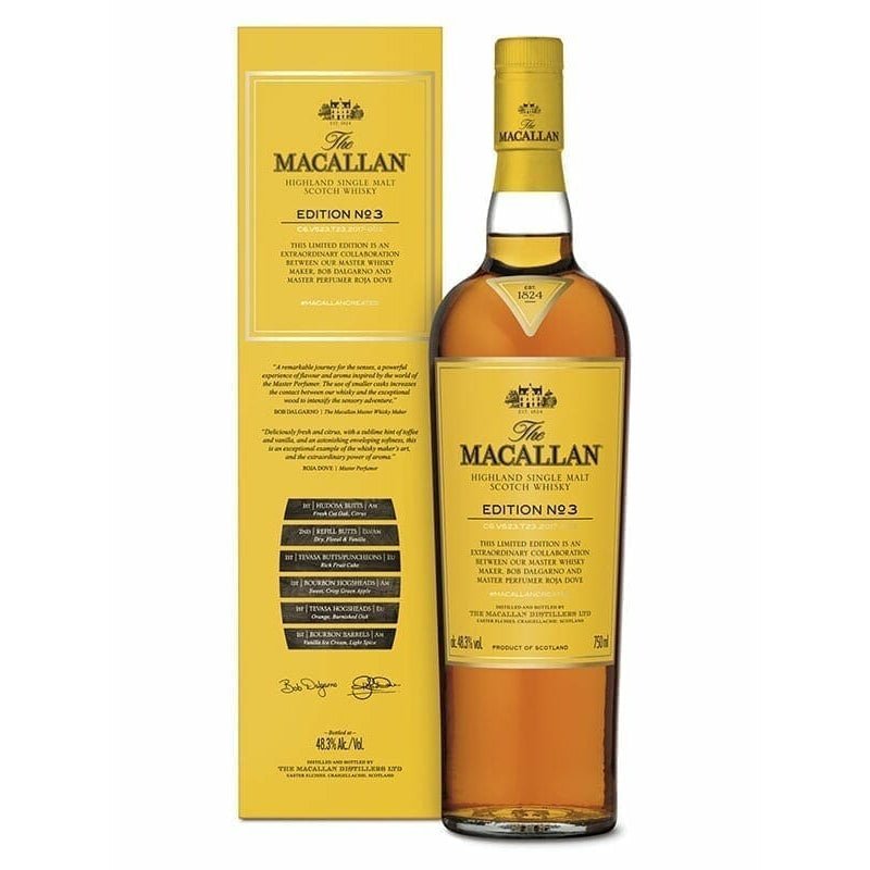 Macallan Edition No.3 Scotch 750ml - Uptown Spirits