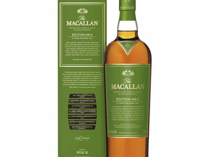 Macallan Edition No.4 Scotch 750ml - Uptown Spirits