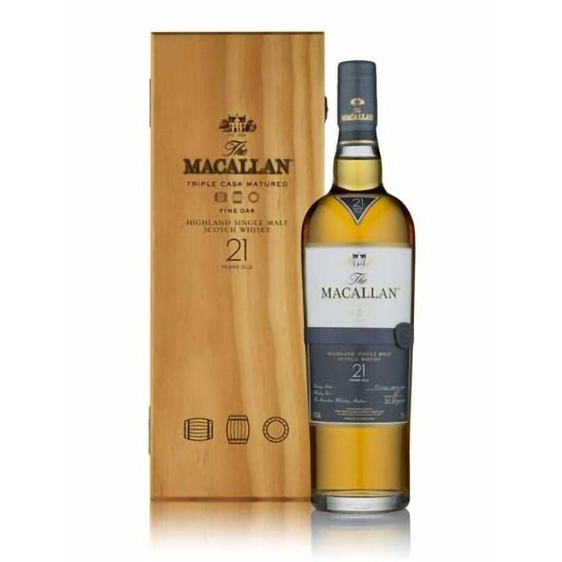 Macallan Fine Oak 21 Years Old Scotch Whiskey 750ml - Uptown Spirits