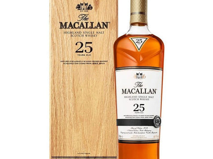 Macallan Sherry Oak 25 Year 2019 Release Scotch Whiskey 750ml - Uptown Spirits