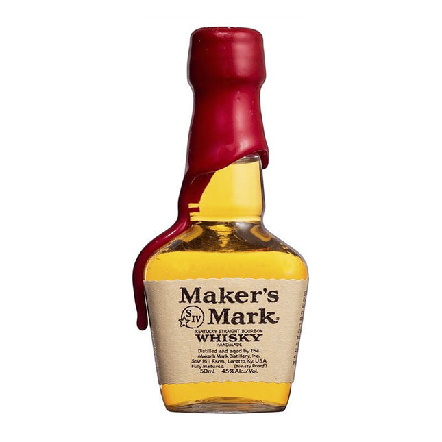 Makers Mark Straight Bourbon Whiskey Mini Shot 12/50ml - Uptown Spirits