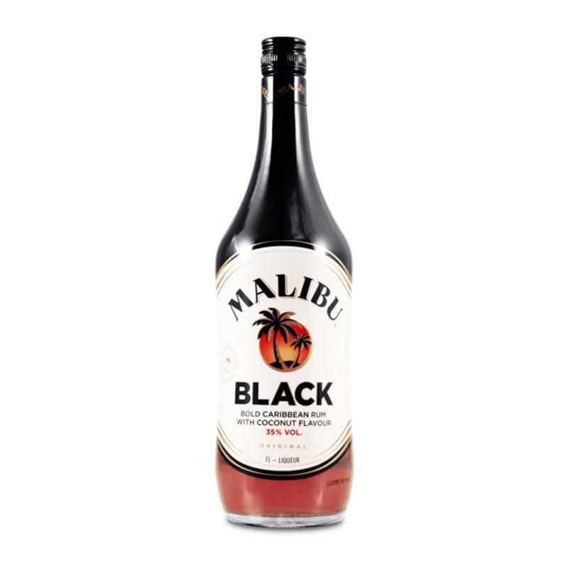 Malibu Black Rum Liqueur 750ml - Uptown Spirits