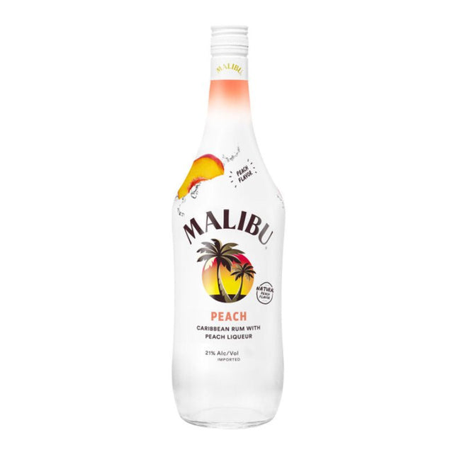 Malibu Peach Rum 750ml - Uptown Spirits