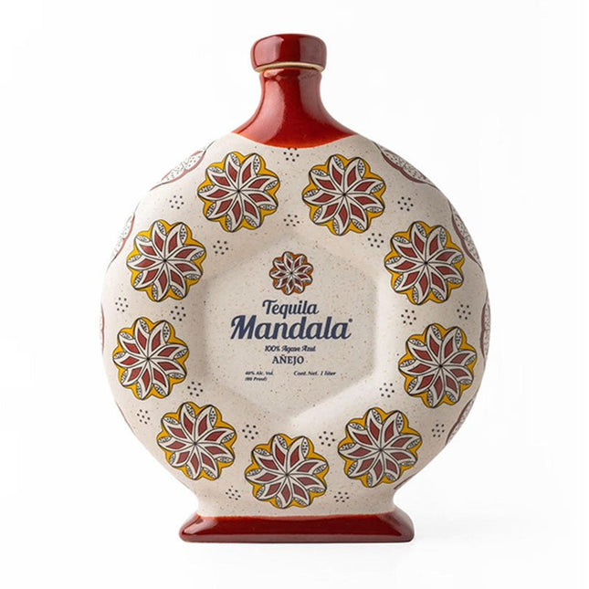 Mandala Ceramic Anejo Tequila 1L - Uptown Spirits