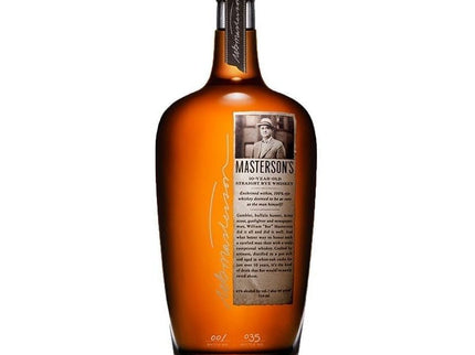 Masterson's 10 Year Straight Rye Whiskey - Uptown Spirits