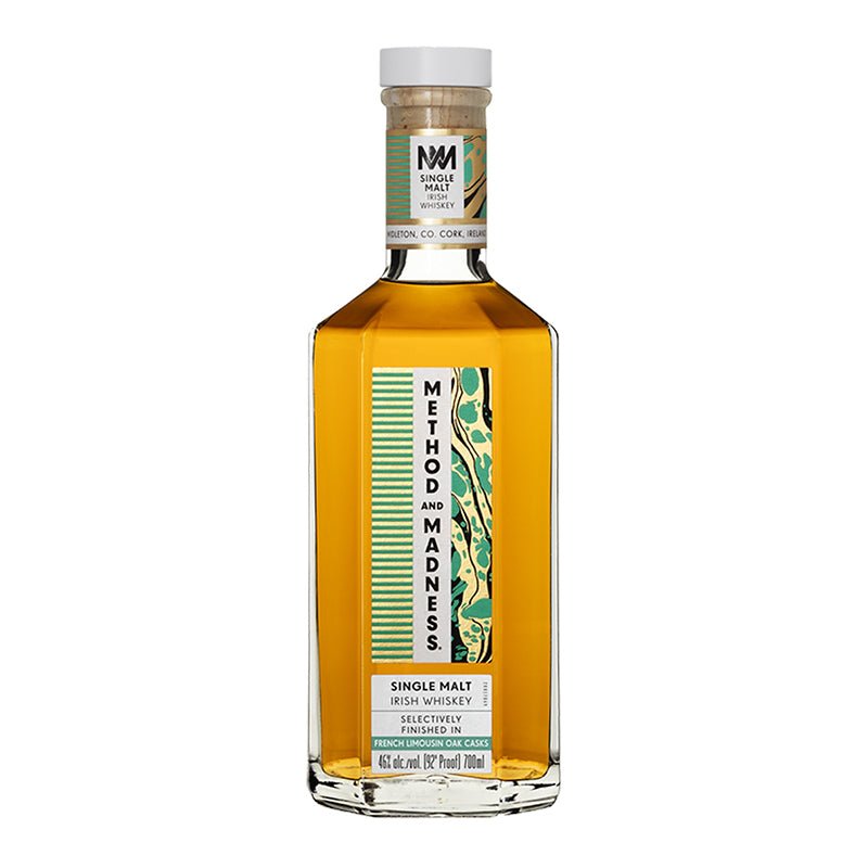 Method and Madness Single Malt French Limousin Oak Casks Irish Whiskey 700ml - Uptown Spirits
