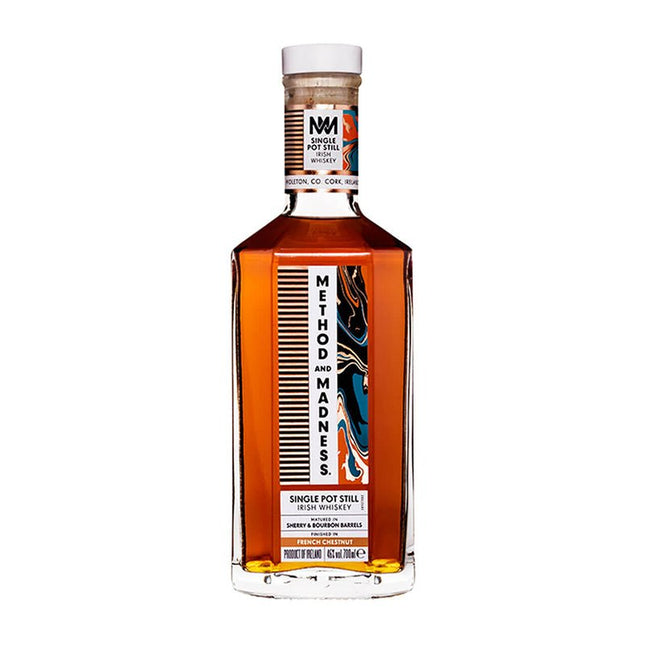 Method and Madness Single Pot Still French Chestnut Irish Whiskey 700ml - Uptown Spirits