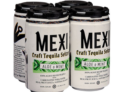 Mexi Aloe Mint Tequila Seltzer Full Case 24/355ml - Uptown Spirits