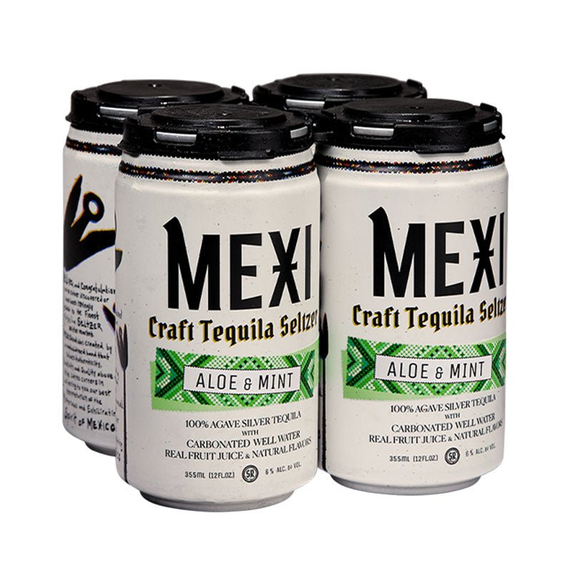 Mexi Aloe Mint Tequila Seltzer Full Case 24/355ml - Uptown Spirits