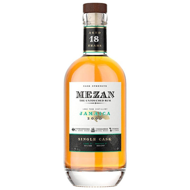 Mezan Jamaica 18 Year Rum 750ml - Uptown Spirits