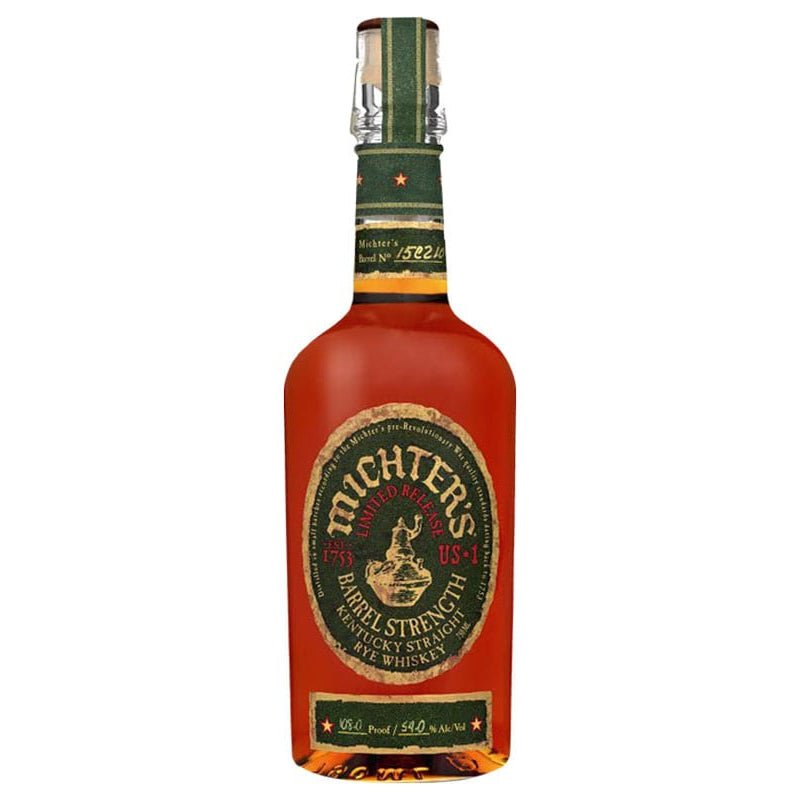 Michter's Limited Release Barrel Strength Rye Whiskey 750ml - Uptown Spirits