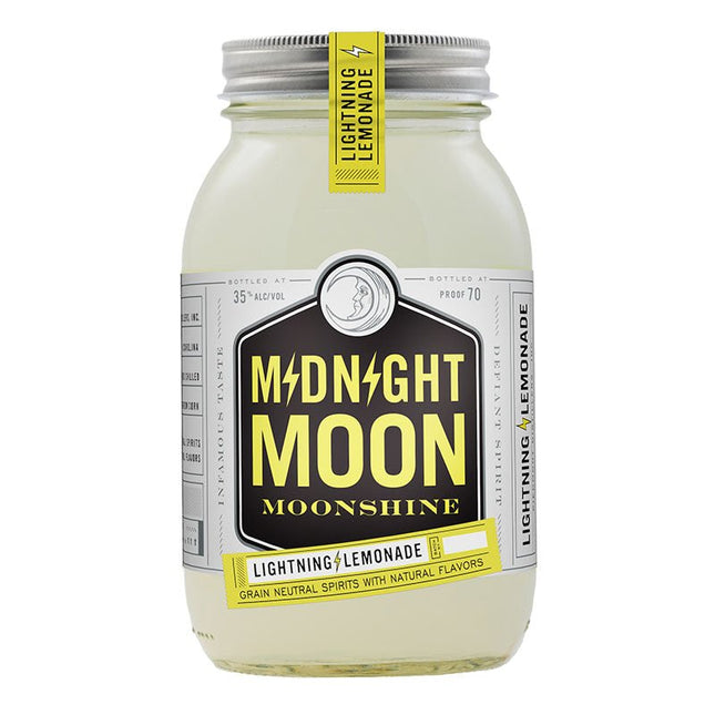 Midnight Moon Lightning Lemonade Moonshine 750ml - Uptown Spirits