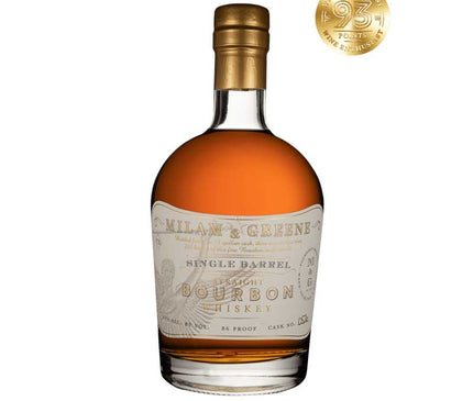 Milam & Greene Single Barrel Straight Bourbon Whiskey 750ml - Uptown Spirits