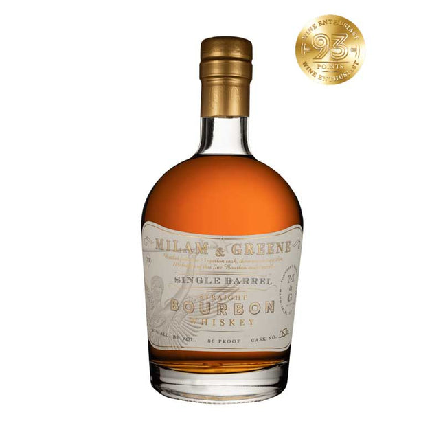 Milam & Greene Single Barrel Straight Bourbon Whiskey 750ml - Uptown Spirits