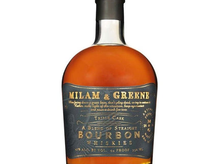 Milam & Greene Triple Cask Bourbon Whiskey 750ml - Uptown Spirits