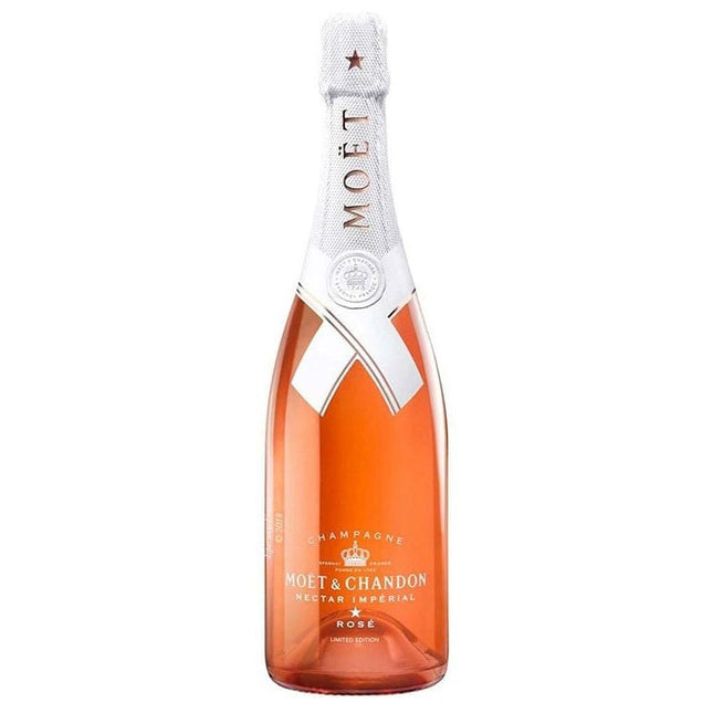 Moet & Chandon Nectar Imperial Rose Virgil Abloh Limited-Edition - Uptown Spirits