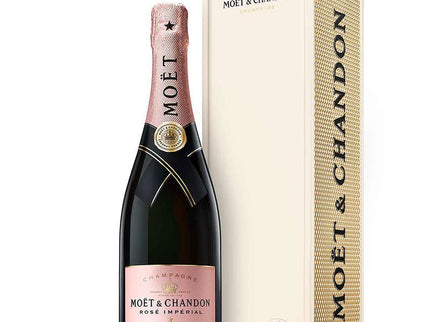 Moet & Chandon Rose Imperial Champagne Metal Gift Box 750ml - Uptown Spirits