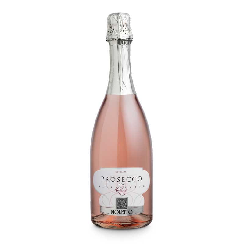Moletto Grappa Di Prosecco Rose Wine 750ml - Uptown Spirits