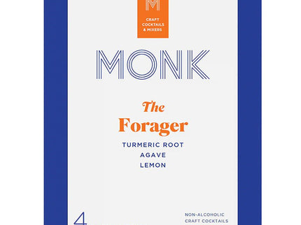 Monk The Forager Craft Cocktail 4/265ml - Uptown Spirits