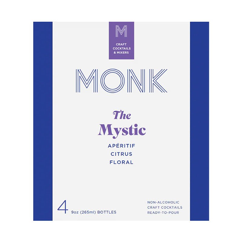 Monk The Mystic Craft Cocktail 4/265ml - Uptown Spirits